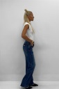 jeans elasticizzato straight leg